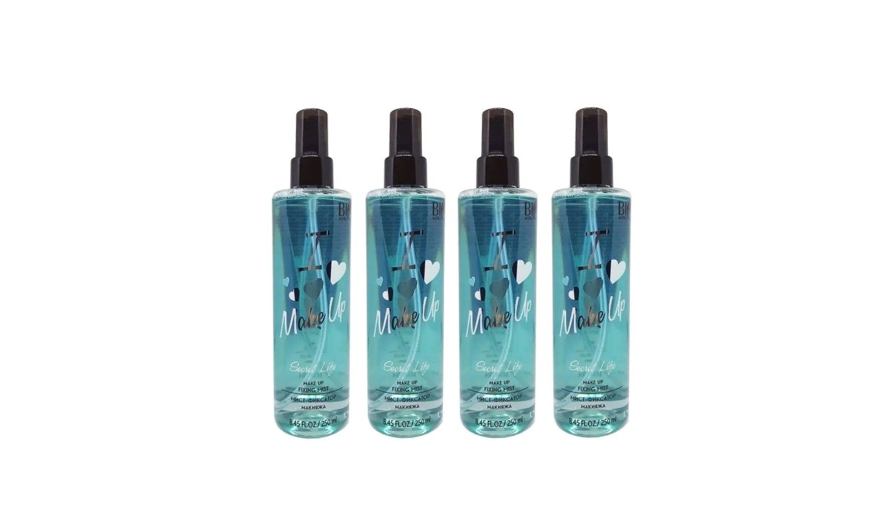 Мист-фиксатор макияжа закрепляет тональную основу, румяна, пудру и макияж г...