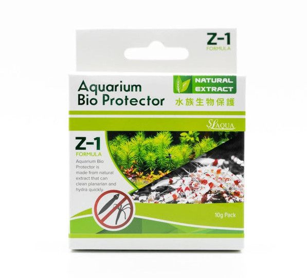 SL-Aqua Z1 Aquarium Bio Protector - средство для борьбы с планариями и гидрами в аквариуме с креветками