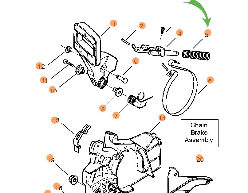 Схема husqvarna 142