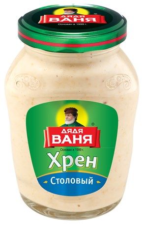 Хрен Дядя Ваня столовый, 140г - 5 шт