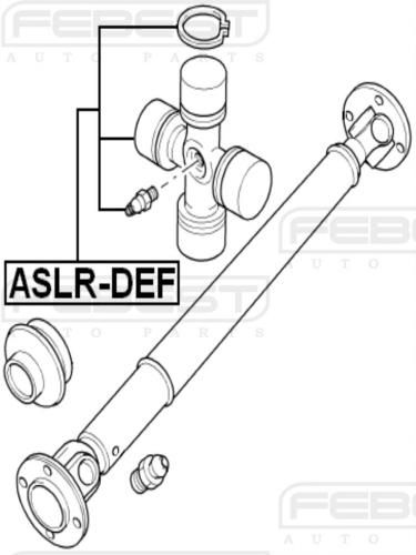 Febest КПП в сборе, арт. ASLRDEF