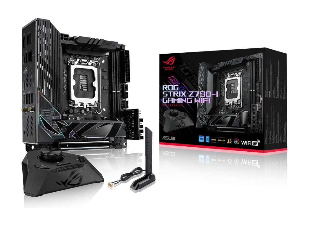 ASUS Материнская плата ROG STRIX Z790-I GAMING WIFI DDR5