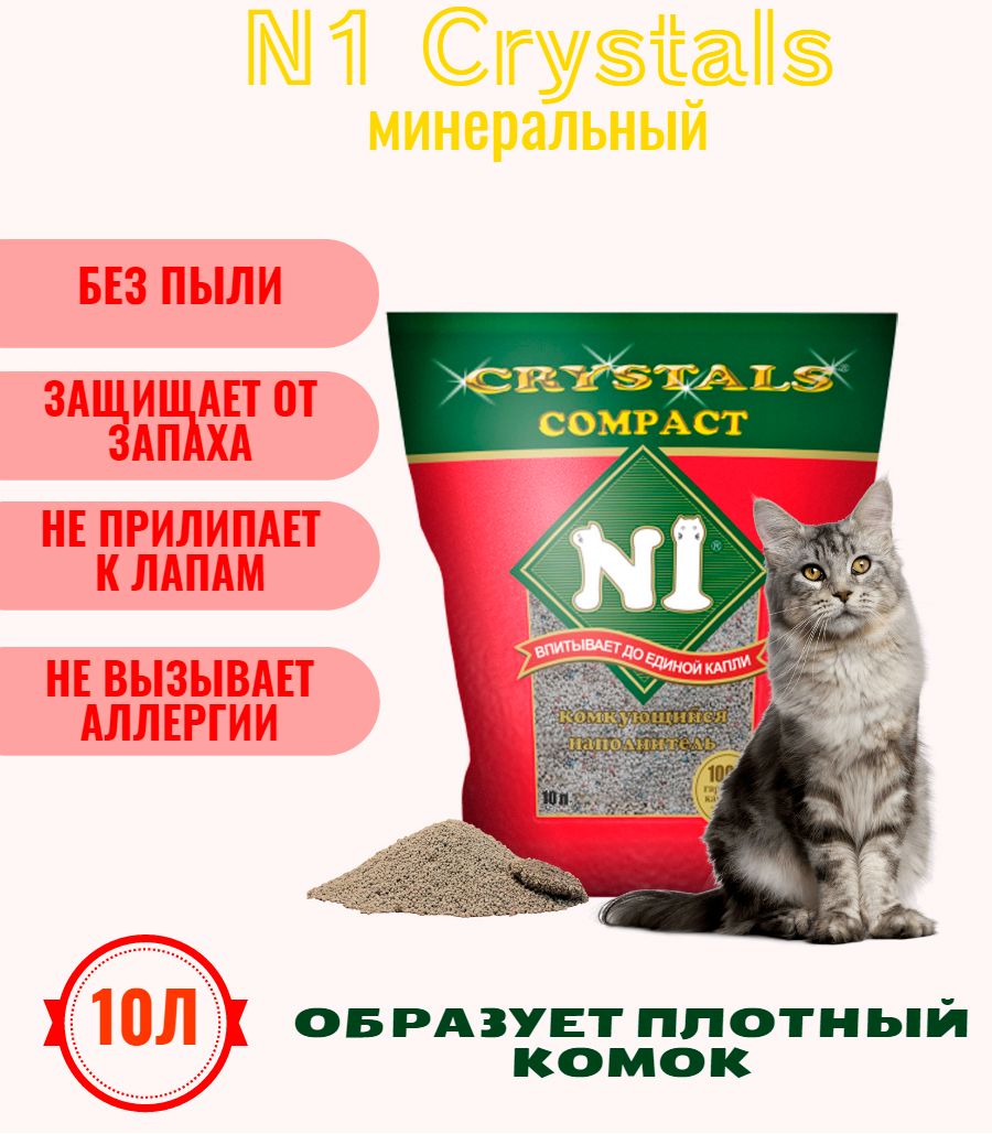 Наполнитель для кошачьего туалета n1