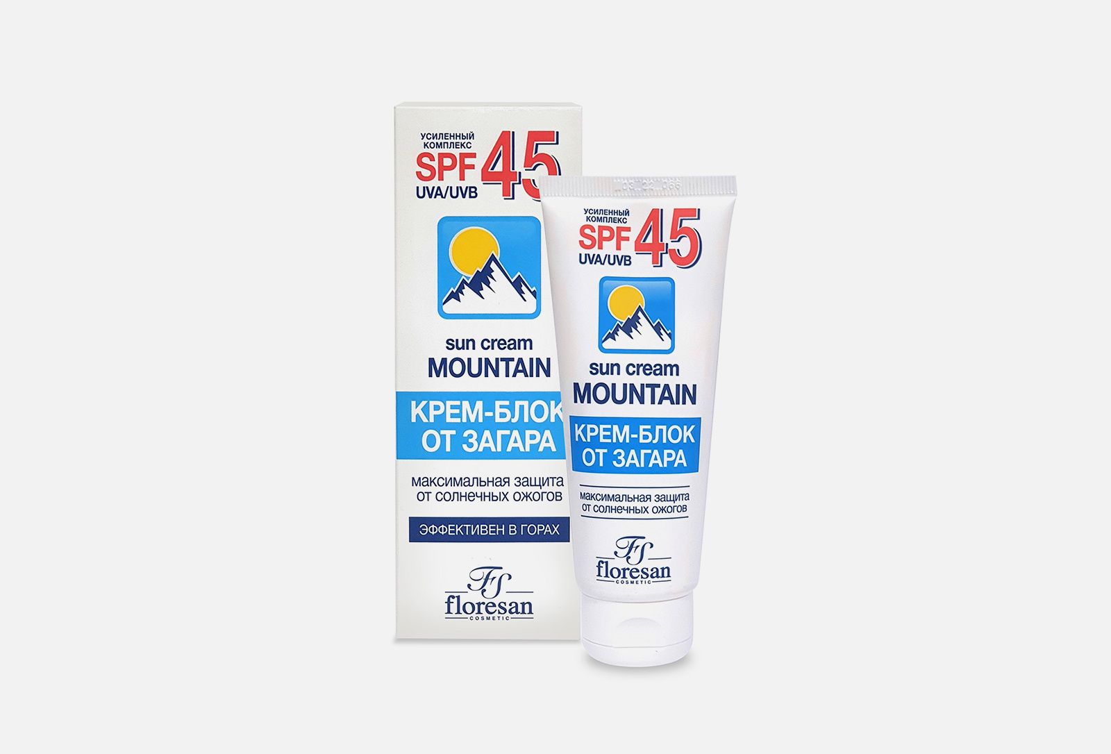 Floresan крем блок от загара spf 45. Floresan крем-блок от загара SPF 45 водостойкий 60 мл. Ф- 113f крем-блок от загара СПФ-45 60мл д/лица. Солнцез. Крем блок от загара spf45 125мл (ф113).