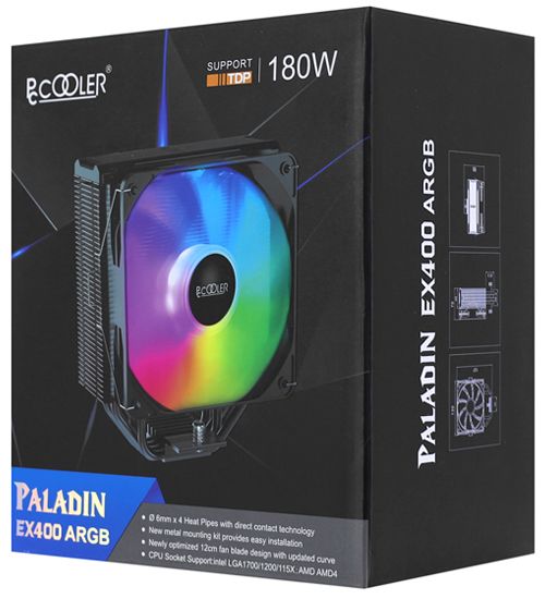 Pccooler paladin ex400. Pccooler paladin ex400