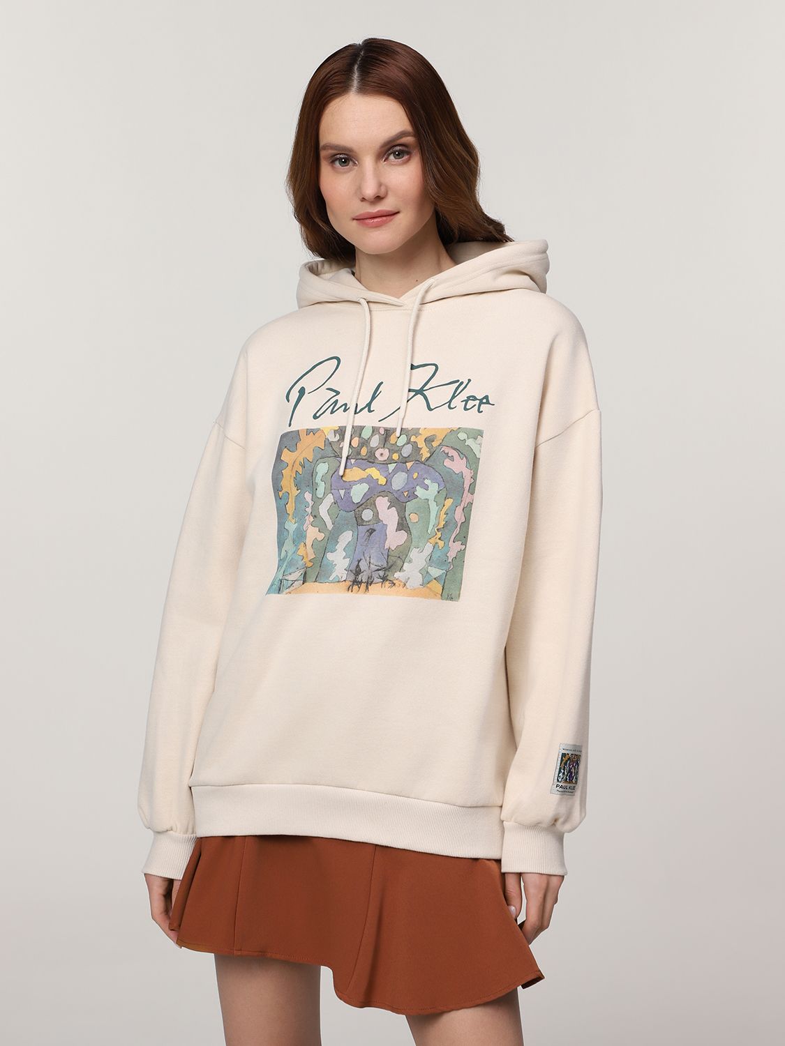 Pull and Bear кофта женская. Толстовка Pull and Bear женская оранжевая.