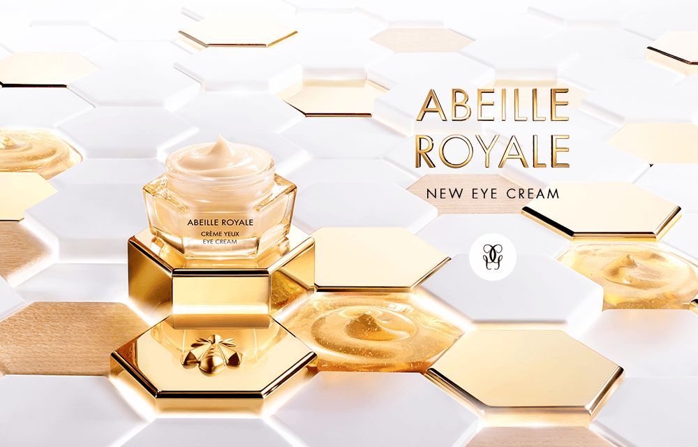 Guerlain honey. Косметика Guerlain abeille Royale. Крем Guerlain abeille Royale для глаз. Abeille Royale Guerlain Creme jour Day Cream. Guerlain abeille Royale миниатюра.