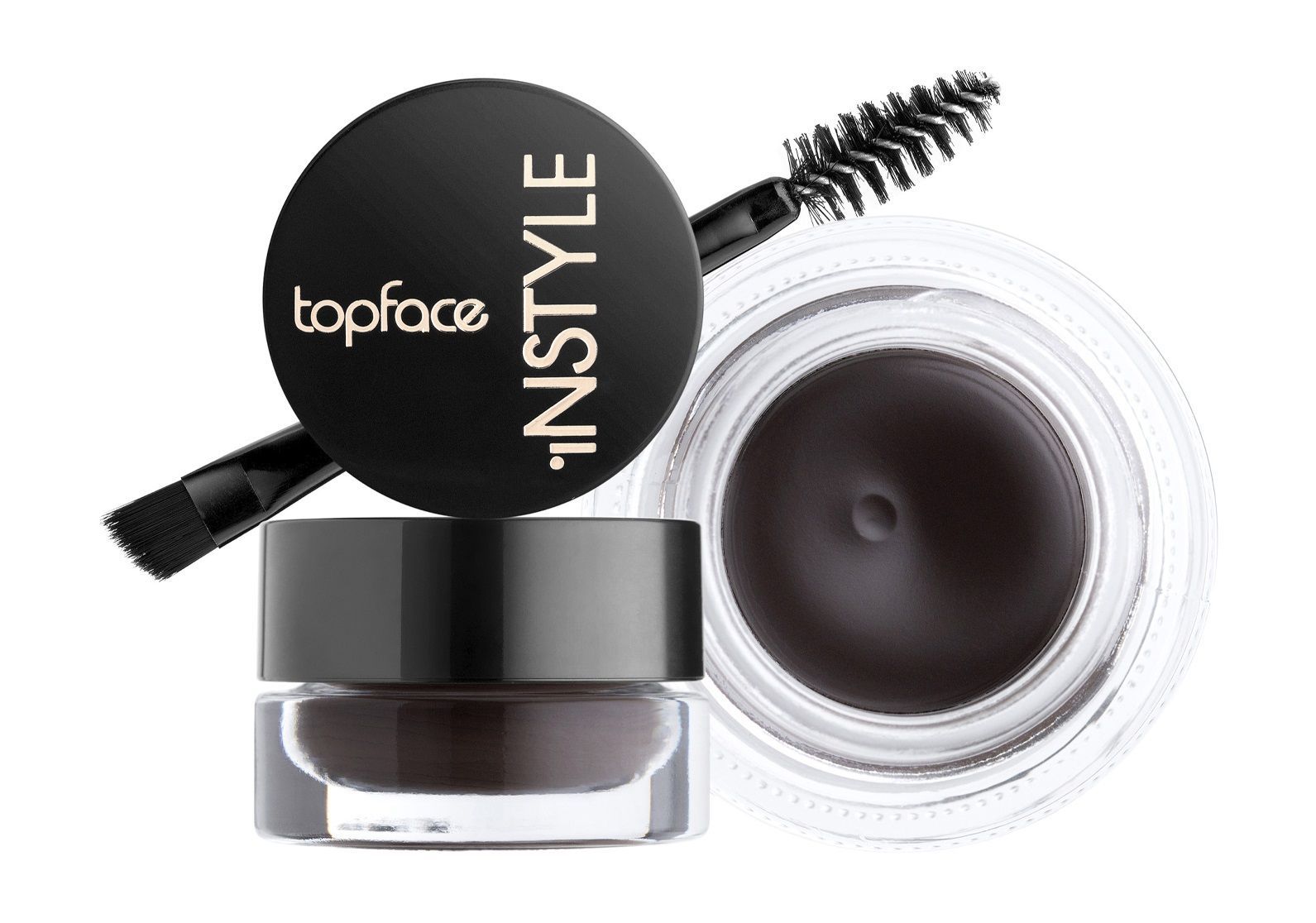 Гель для бровей Instyle Topface Eyebrow Gel водостойкий, с кисточкой, 3,5 г, 06 Mocha Brown