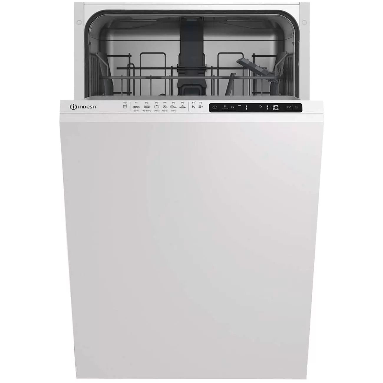 Встраиваемая посудомоечная машина Indesit 45см DIS 1C69 B белый (10  комплектов, дисплей)_2523 озон, белый купить по выгодной цене в  интернет-магазине OZON (944392195)