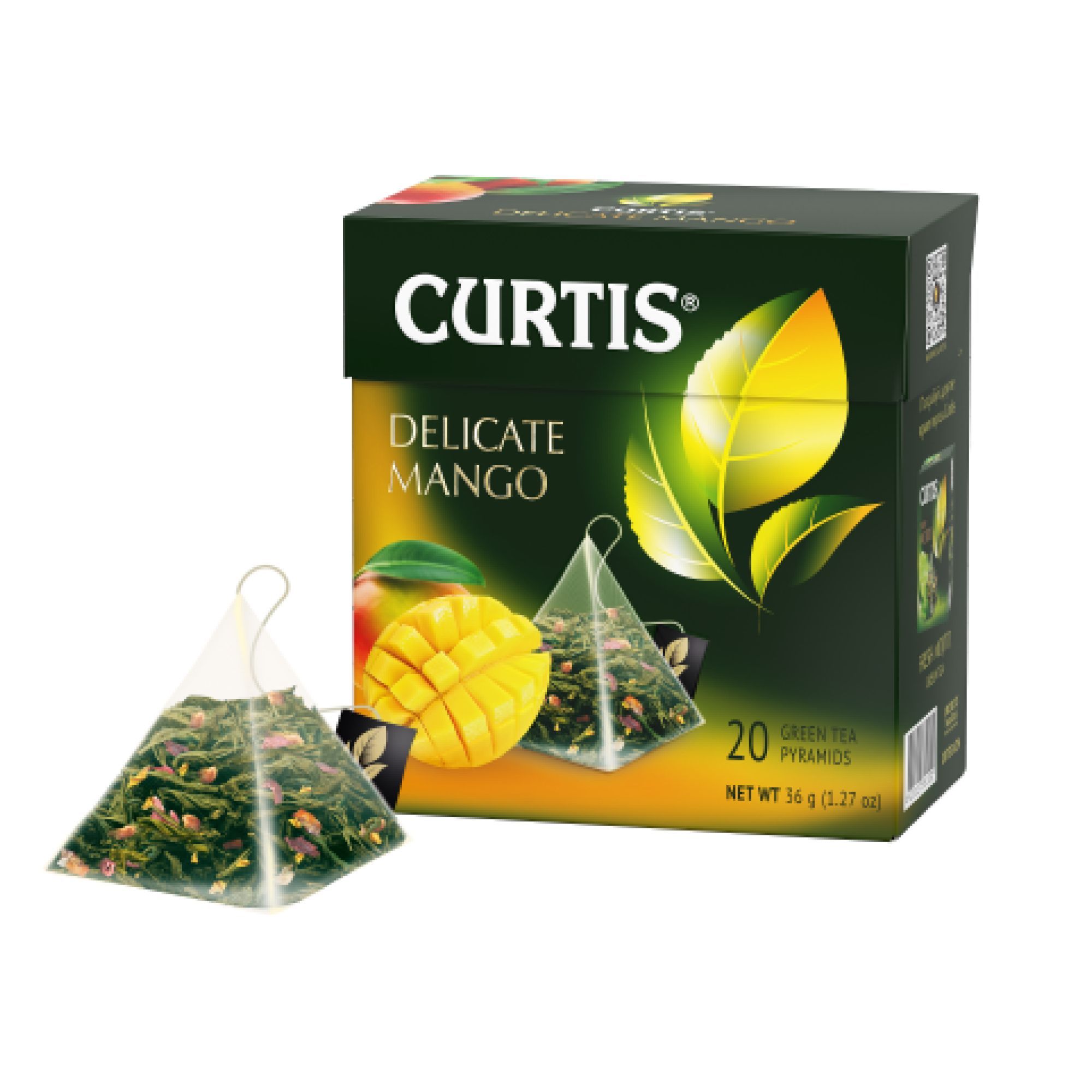 <b>Чай</b> зеленый Curtis Delicate <b>Mango</b> – восхитительный <b>чай</b>, который наверняка п...