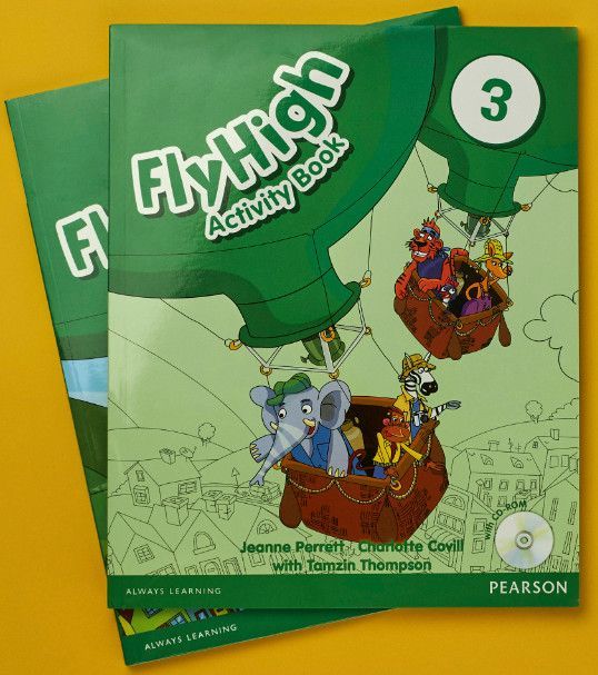 Fly High 3. Комплект: Pupils Book+Activite Book +CD | Danae