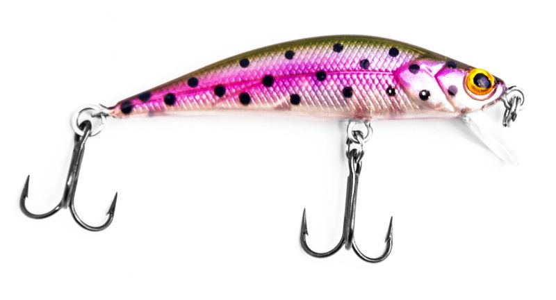 Воблер RUBICON HUMBUG MINNOW S, 50мм, 3гр, заглубление 0-0.8m, C48