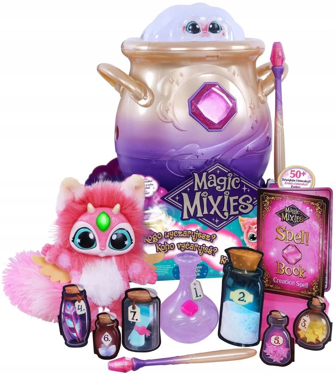 Magic Mixies Игровой набор Интерактивный Волшебный котел розовый Мэджик  Миксис 14651