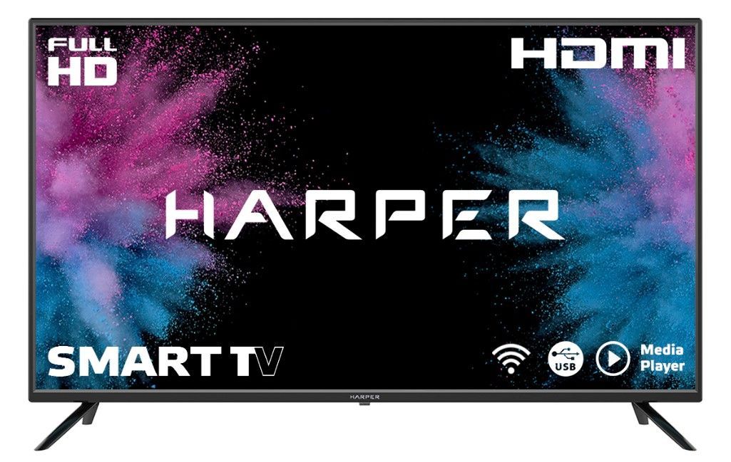 HarperТелевизорТелевизорHARPER40F660TS40",черно-серый