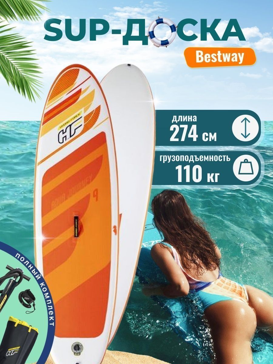 Bestway sup доска Aqua Journey