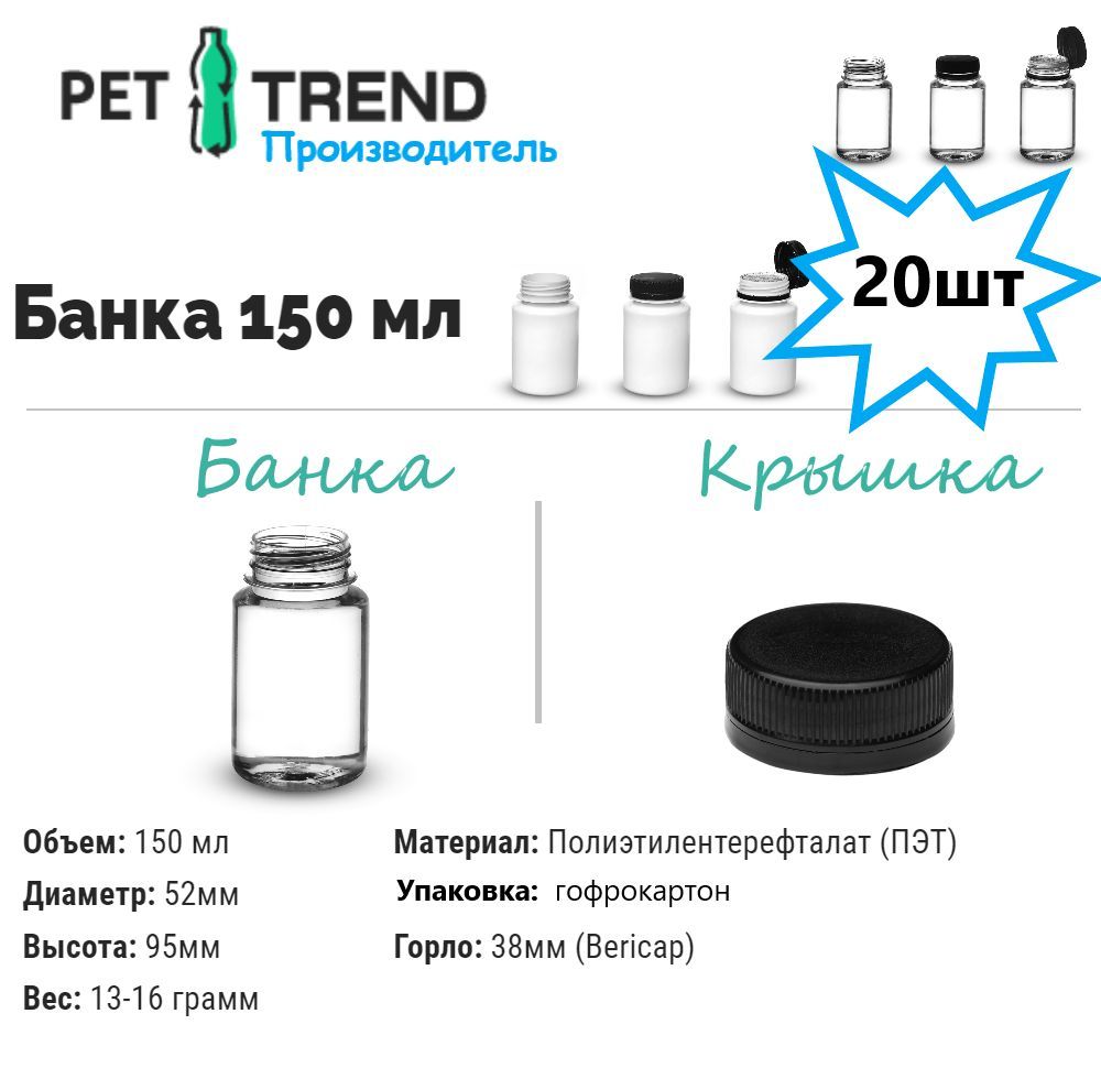 Банки 150 Мл Купить