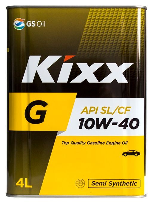 Kixx10W-40Масломоторное,Полусинтетическое,4л