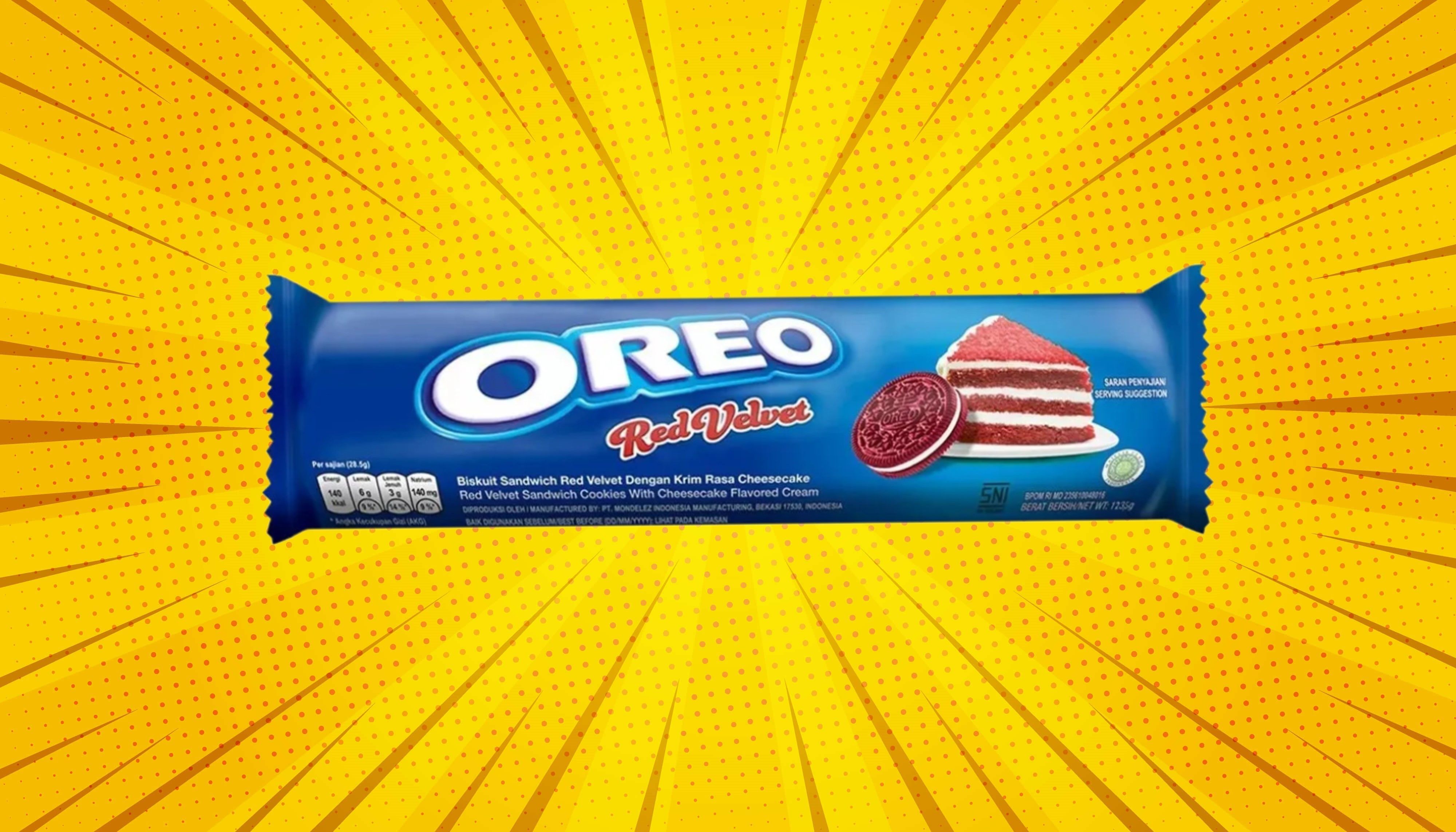 Печенье oreo красный бархат фото Печенье Oreo Red Velvet (торт Красный бархат), 120г - купить с доставкой по выго