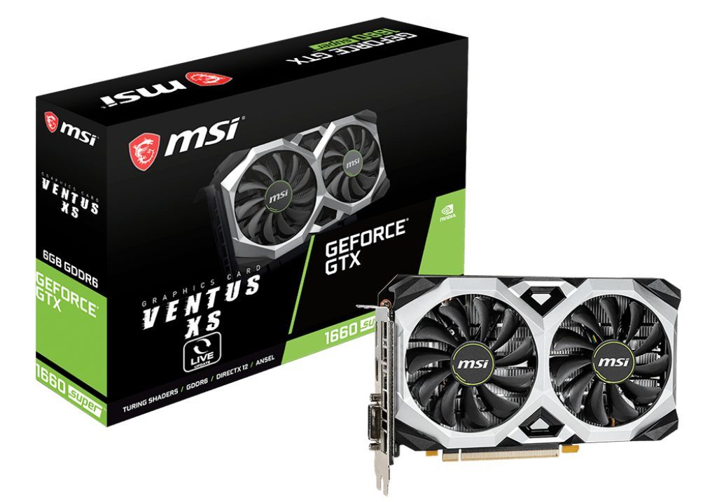 MSIВидеокартаGeForceGTX1660SUPER6ГБ(1660superVentus),LHR