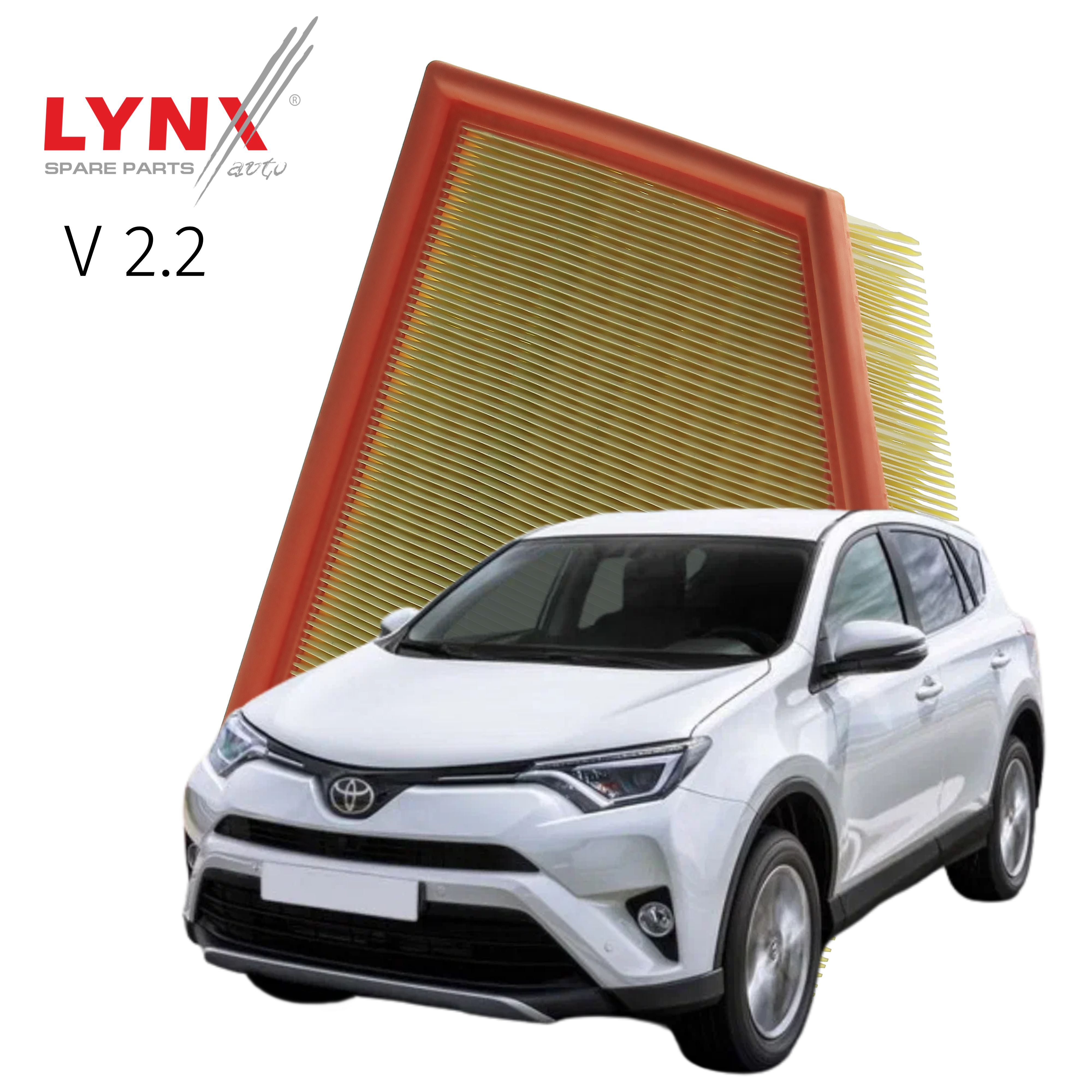 Фильтр воздушный LYNXauto Toyota_RAV4_SLA19080 - купить по выгодным ценам в  интернет-магазине OZON (957011190)