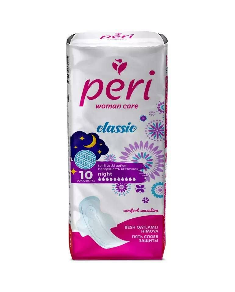 Прокладки женские. Peri женские гигиен прокладки Classic Soft normal 10шт. Peri женские гигиен прокладки Ultra Aroma normal 10шт. Peri женские гигиенические прокладки Classic Soft Night 10 шт.. 031460 Peri женские гигиенические прокладки Classic Night 20 шт.