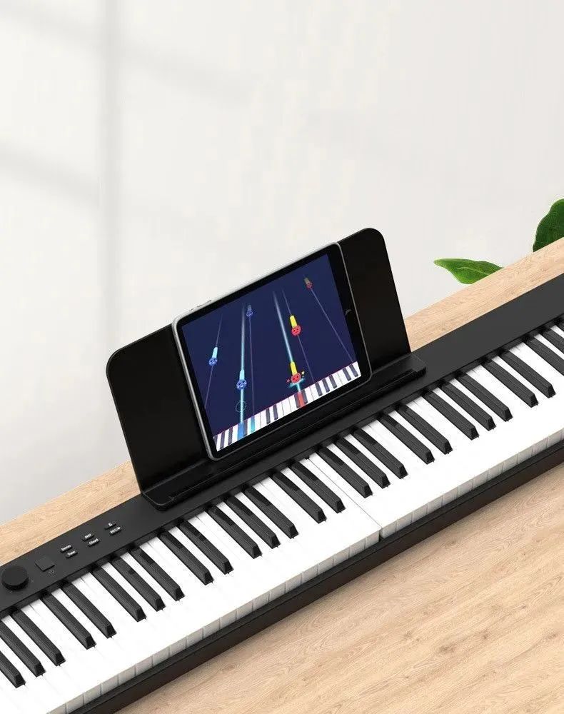 СинтезаторцифровоепианиноXiaomiPortableFoldedElectronicPiano(PJ88C)Black