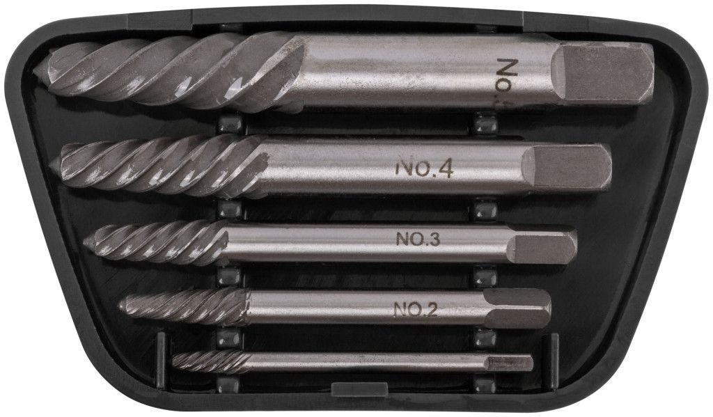 экстрактор для шуруп 36435. выворачивание сломанных болтов. Jw. набор экстракторов sparta 5шт. выворачивание сломанных болтов.