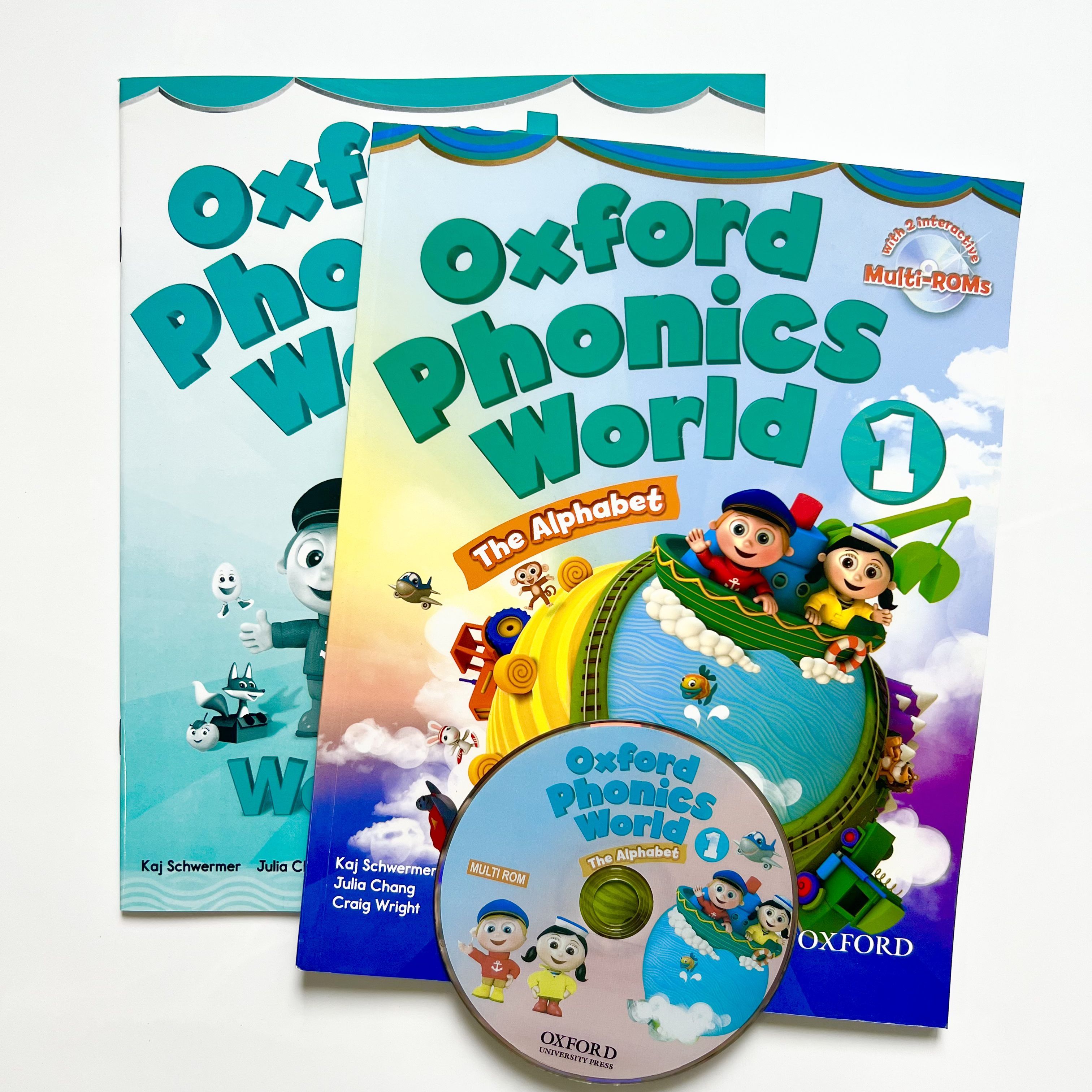 Oxford Phonics World 1 Level 1. ПОЛНЫЙ КОМПЛЕКТ: Students Book + Workbook  + CD | Schwermer Kaj - купить с доставкой по выгодным ценам в  интернет-магазине OZON (999194411)