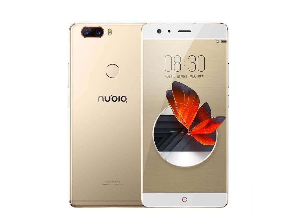 Nubia Смартфон Смартфоны Nubia Z17 6/128 ГБ, золотой