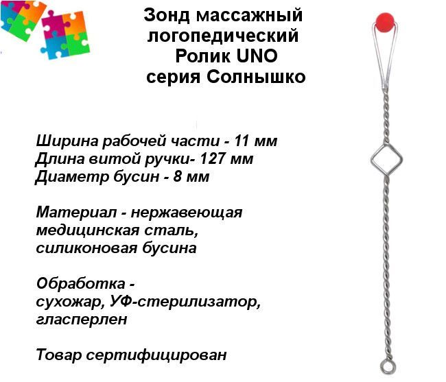 Характеристики зондов