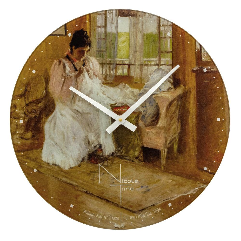 Произведение часы и зеркало