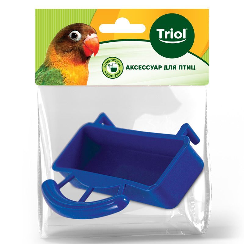 Кормушка TRIOL BR44P для птиц, 90*65*25мм