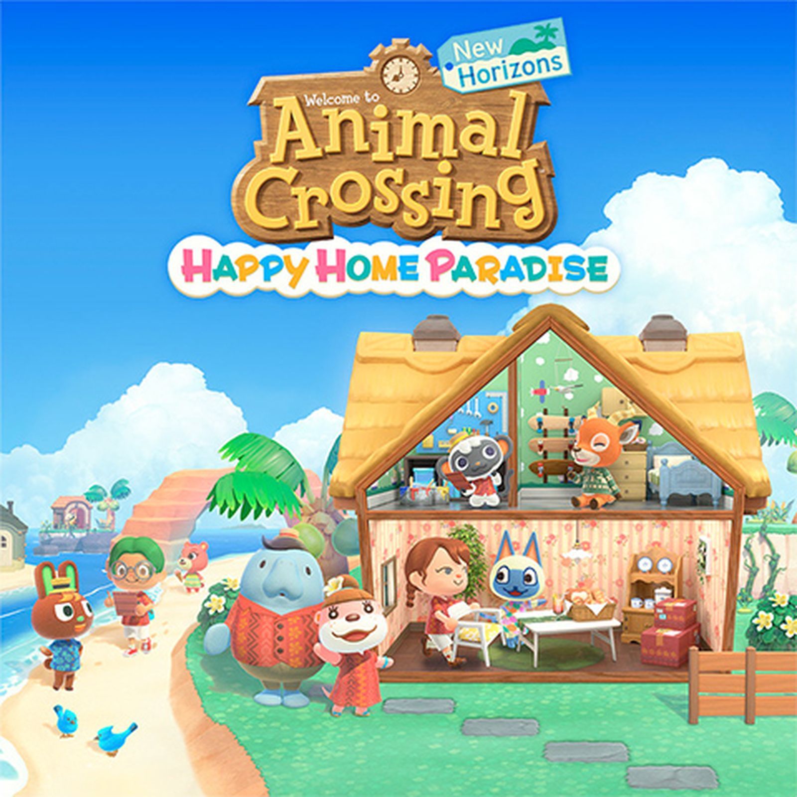 Animal Crossing: New Horizons - Happy Home Paradise (Nintendo Switch -  Цифровая версия) (EU)