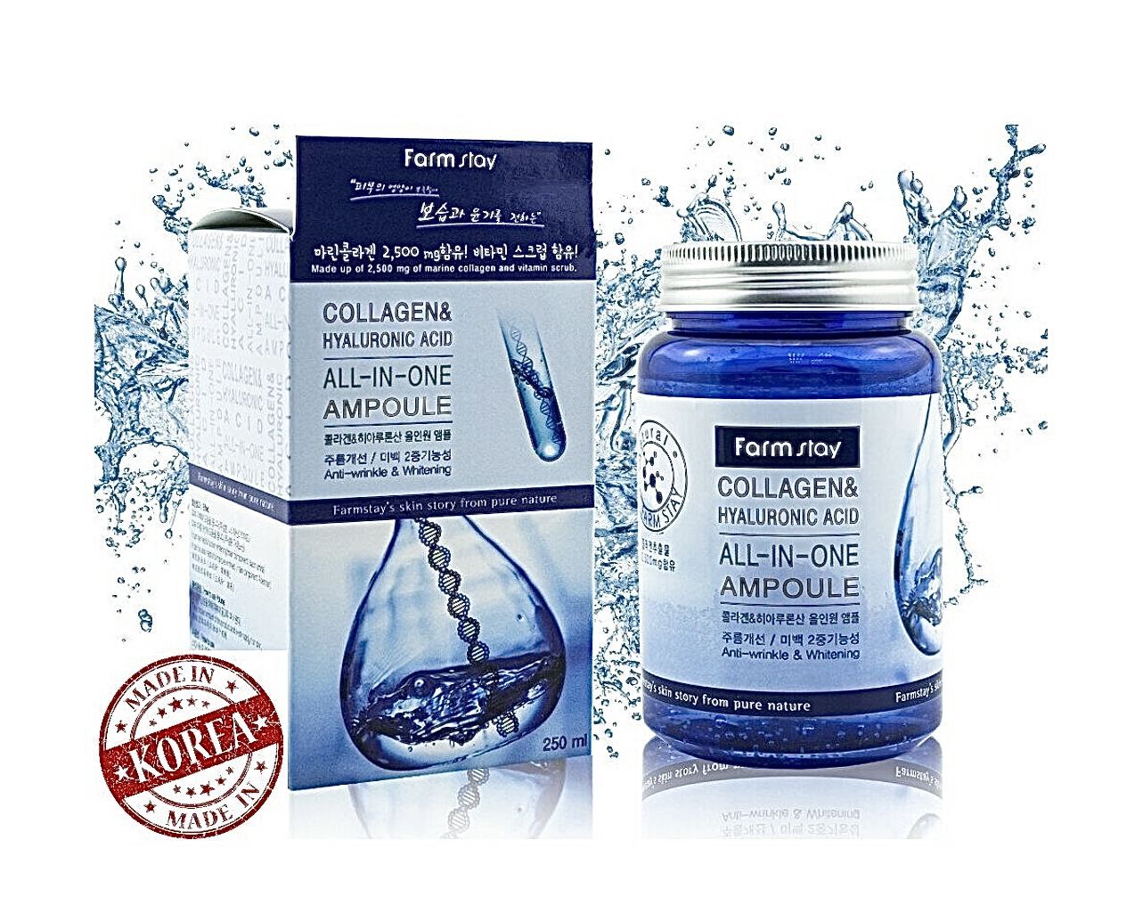 Collagen hyaluronic acid