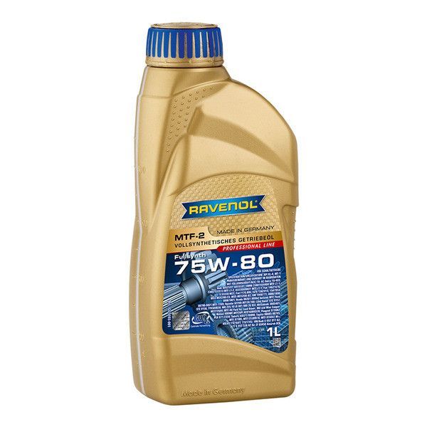 Трансмиссионное масло RAVENOL MTF-2 75W-80 GL-4 синт. 1л