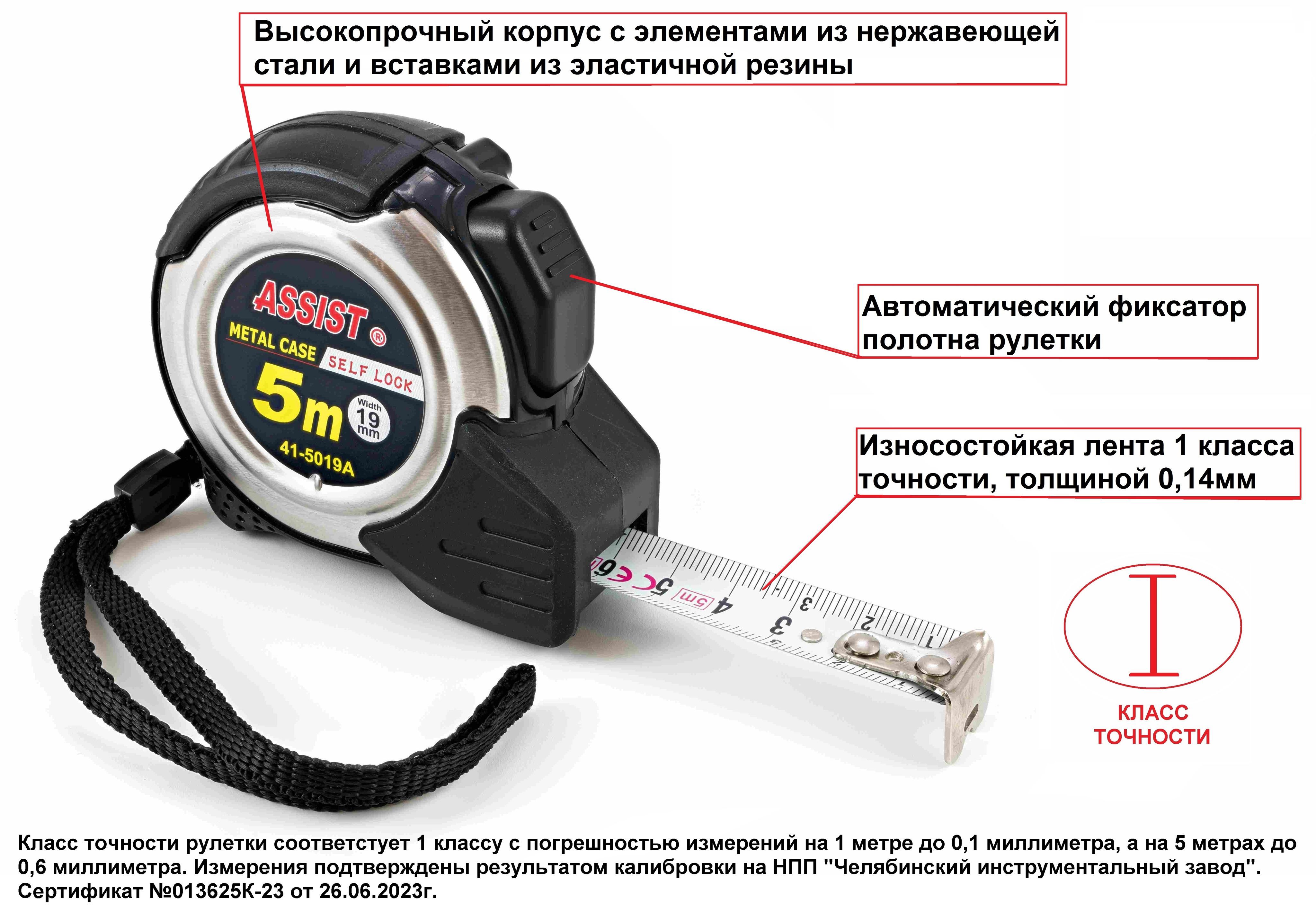 Рулетка Строительная 5 Метров Купить