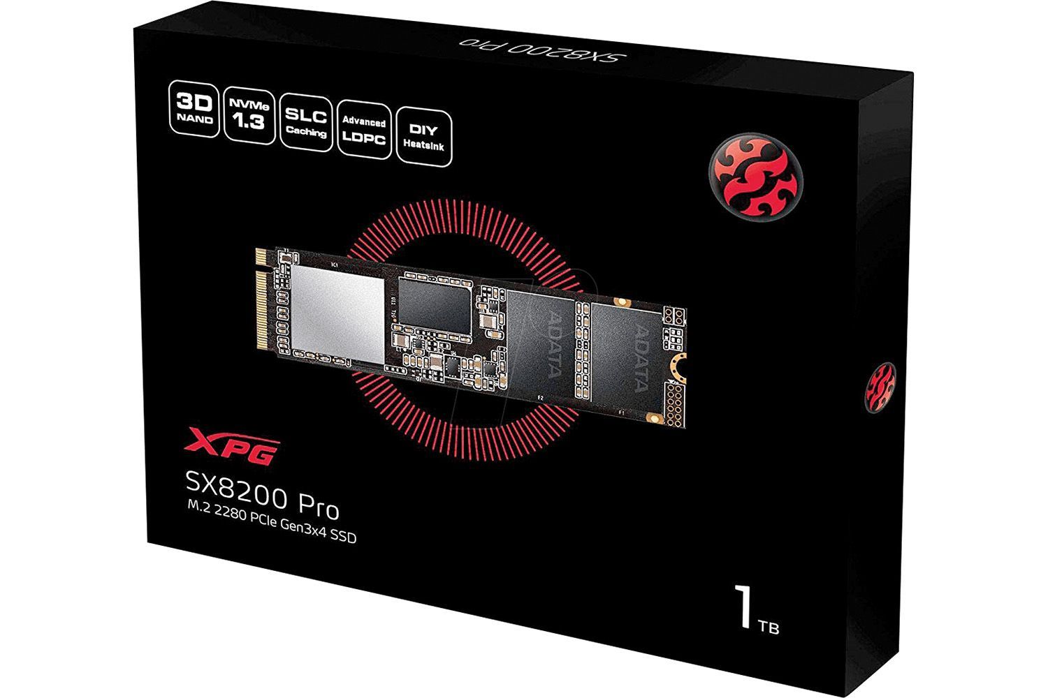 XPG1ТБВнутреннийSSD-дискSX8200Pro1tb(ASX8200PNP-1TT-C)