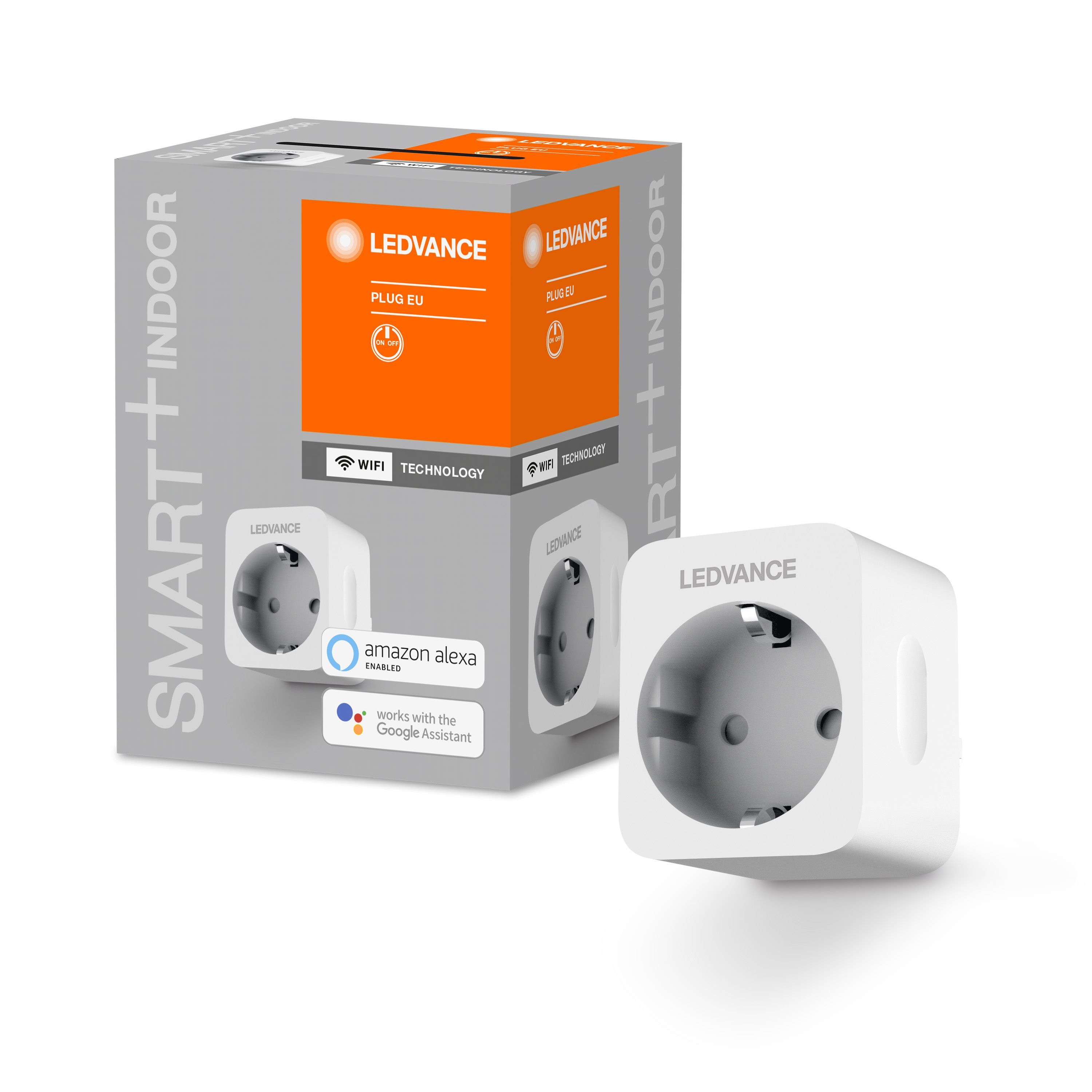 Умная розетка LEDVANCE / OSRAM smart+ WiFi Plug EU 4X1 10 A 220-240V