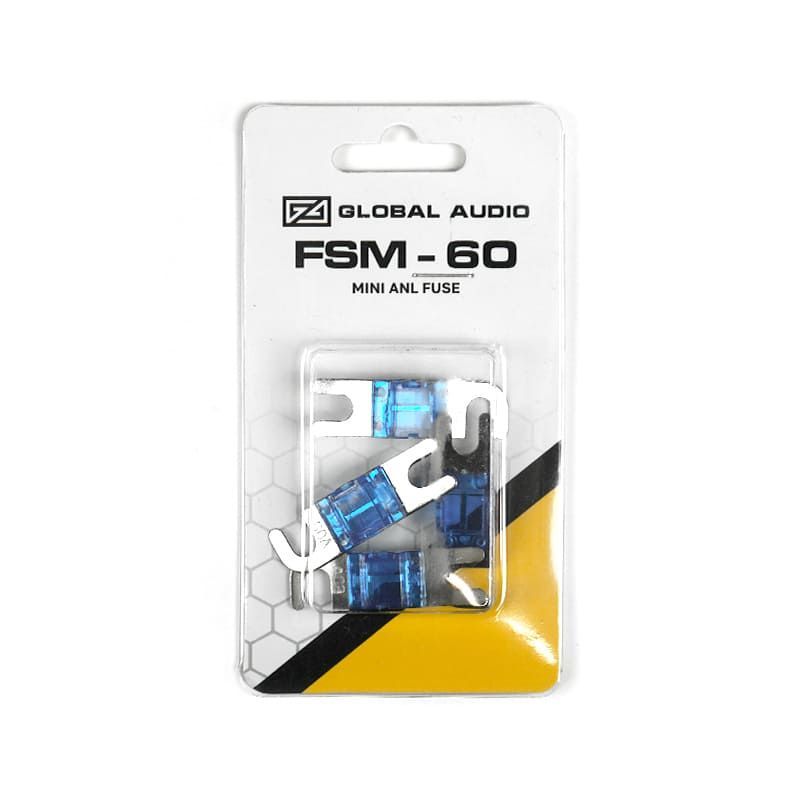 ПредохранительminiANLGlobalAudioFSM-60,60A(4штупаковке)дляавтозвука