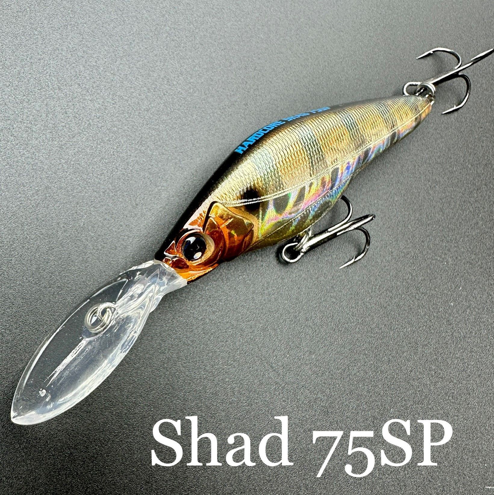 Воблер для рыбалки Yo-Zuri - Duel HARDCORE Shad 75SP 10g щуку, судак, окунь, сазан, сом, берш