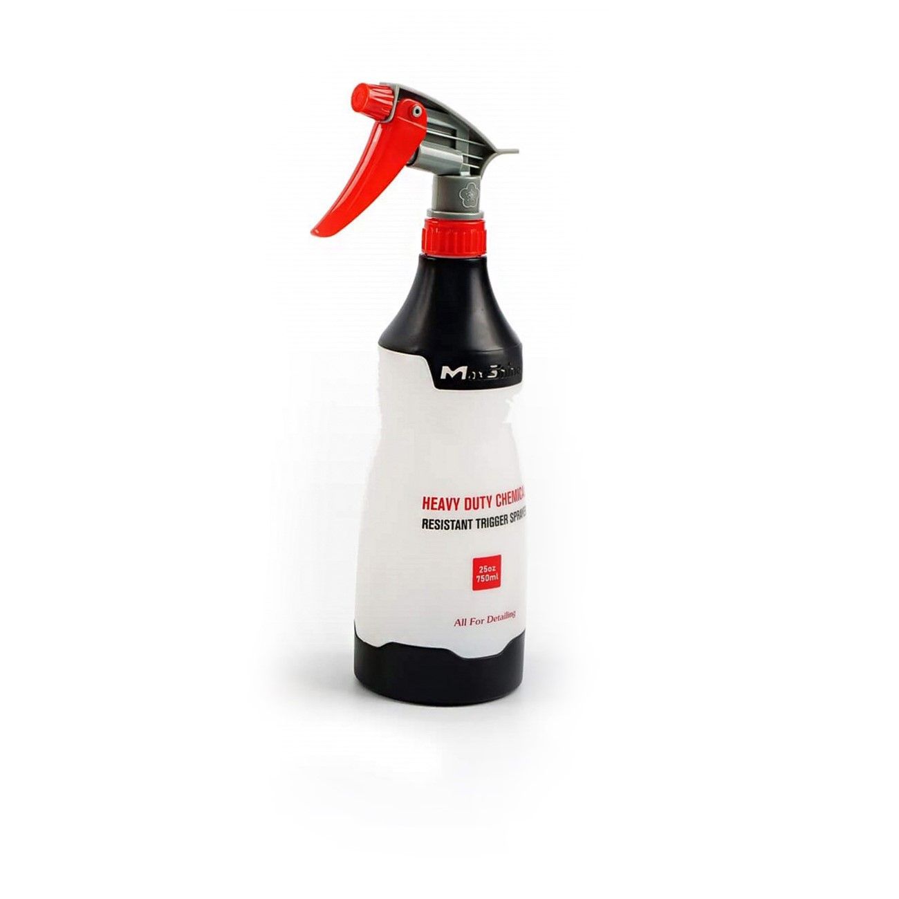 MaxShine Heavy Duty Chemical Resistant Trigger Sprayer Бутылка с триггером, черная, 750мл