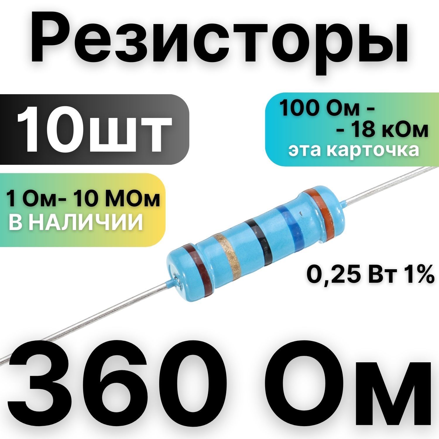 Резистор 750 Мм Купить В Спб