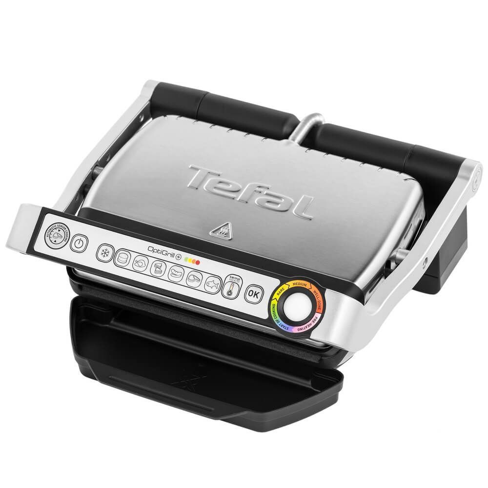 Гриль tefal gc712d34. Электрогриль Tefal Optigrill+ gc712d34. Tefal Optigrill+ gc712 (Grey). Tefal gc712d34.