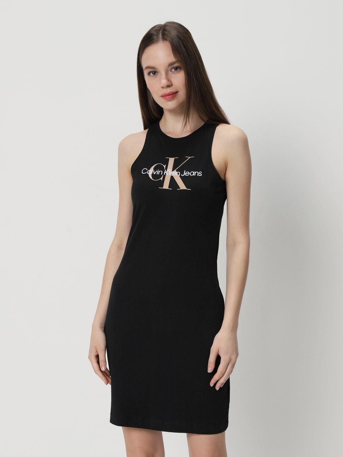 Calvin klein deals jeans dress black