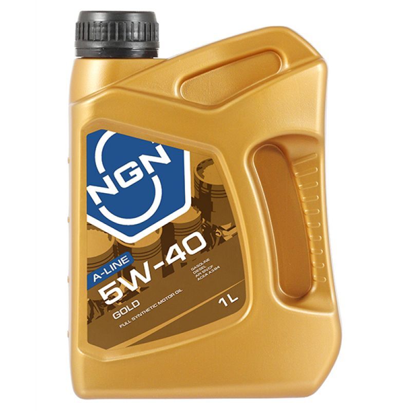 NGN gold 5W-40 Масло моторное, Синтетическое, 1 л