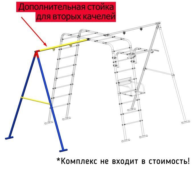 Качели в саду за день без лишних затрат