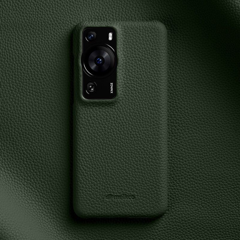 Чехолизнатуральнойкожипремиум-классаMelkcoдляHuaweiP60Роскошныйбизнес-смартфон,зеленый