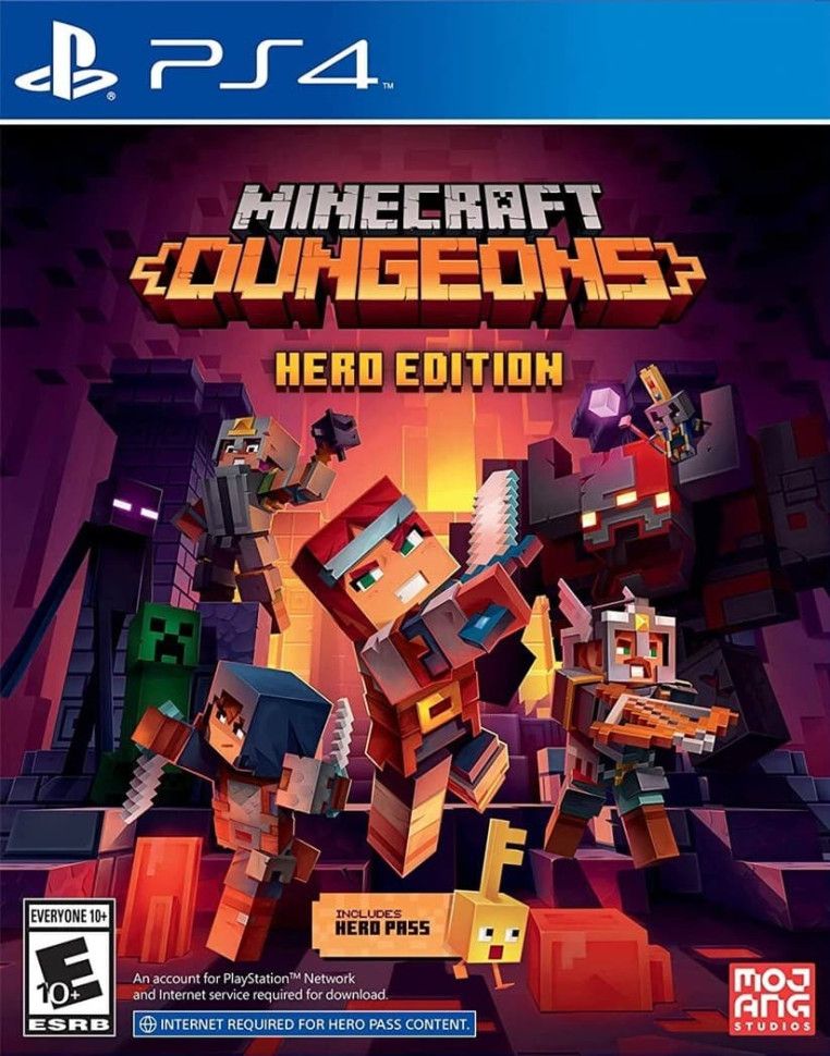 Игра Minecraft Dungeon - Hero Edition (PS4) (PlayStation 4, Русские субтитры)