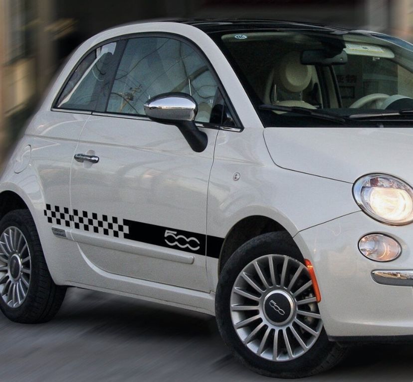 Fiat 500 реснички