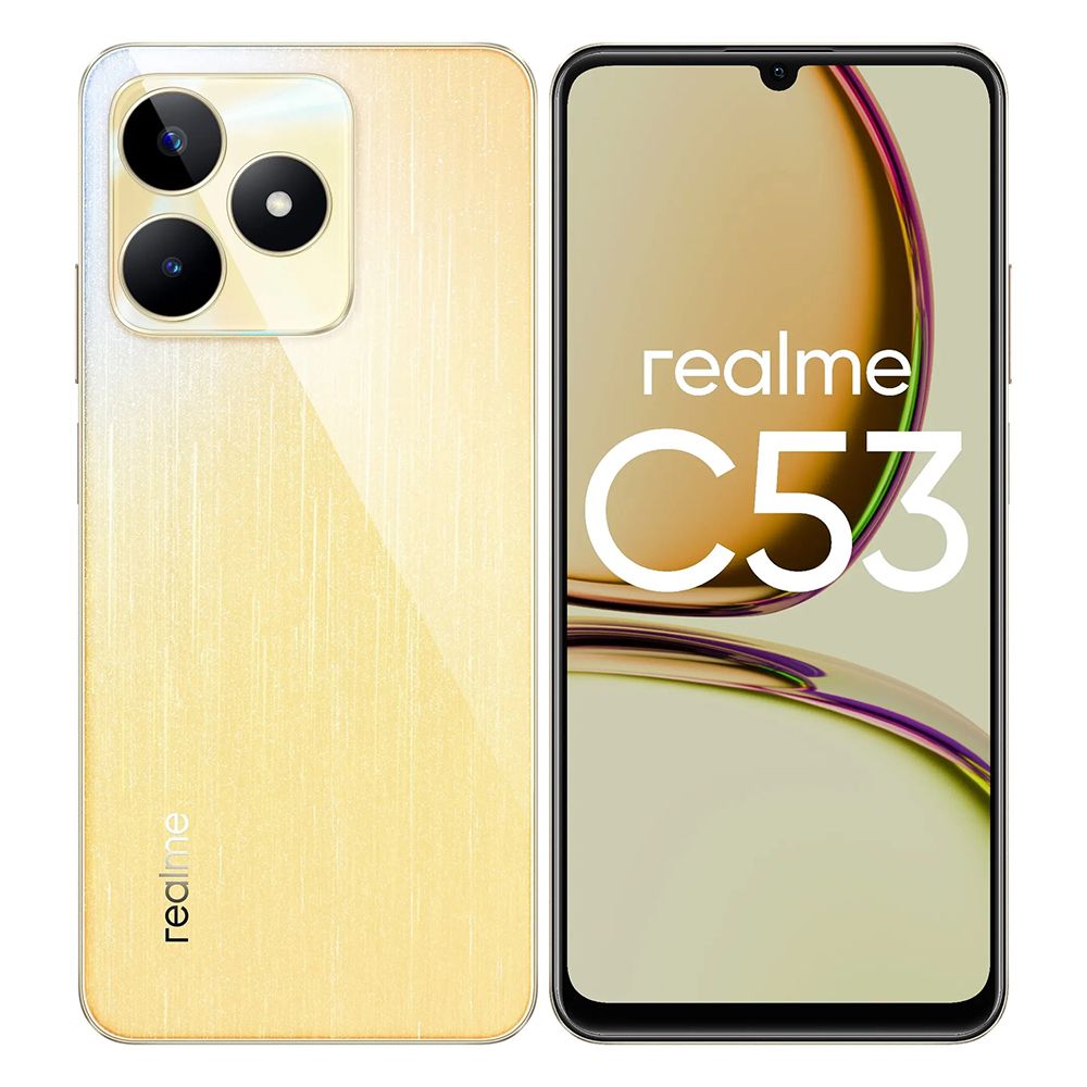 realmeСмартфонC536/128ГБ,золотой